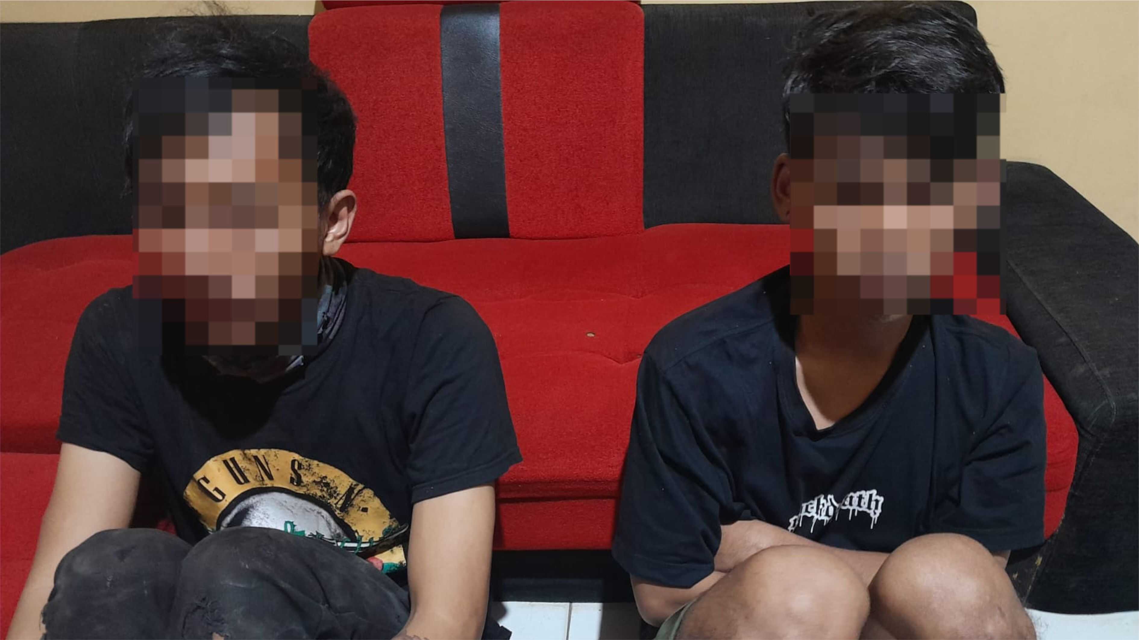 Polsek Limbangan Tangkap Dua Pelaku Curanmor di Pasar Limbangan Garut